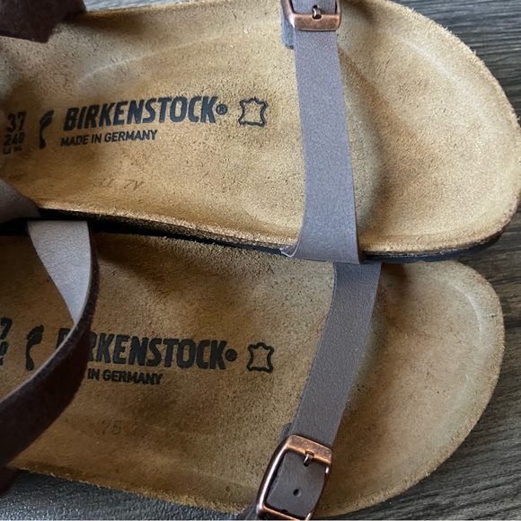 Birkenstocks Daloa Women's Sandals Leather Brown Size 37/240 NEW - Picture 7 of 7